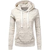 DOUBLJU Basic Lightweight Pullover Sweater Top Essential Comfy Casual Hoodie Sweatshirt for Womens Clothes with Plus Size