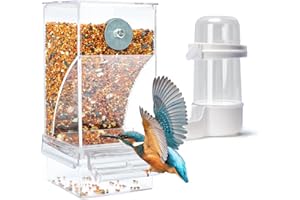 VERTUPET Anti Spill Bird Feeder for Multiple Pets, Polyester Material, No Mess