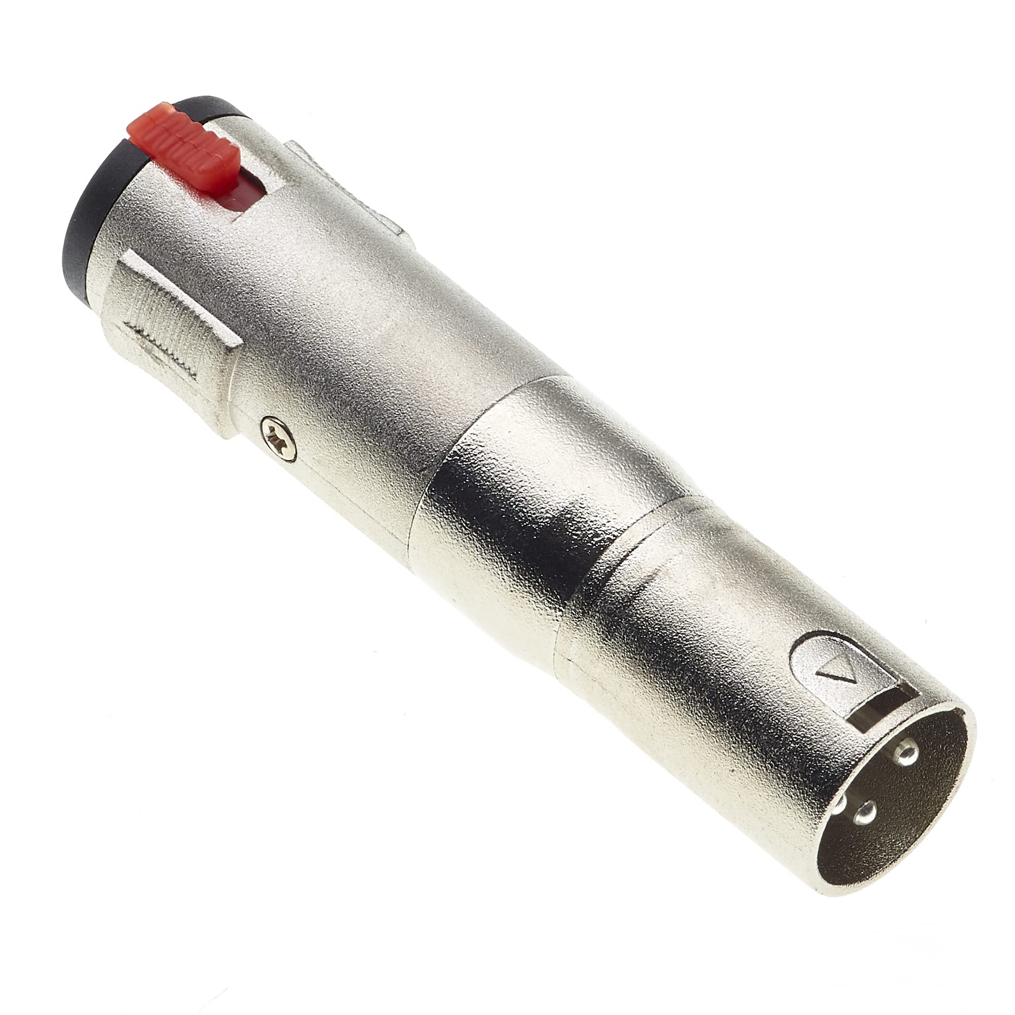 Keple 6.35mm Female Jack - 1/4" Inch Socket to 3 Pin XLR Plug Male Adaptor