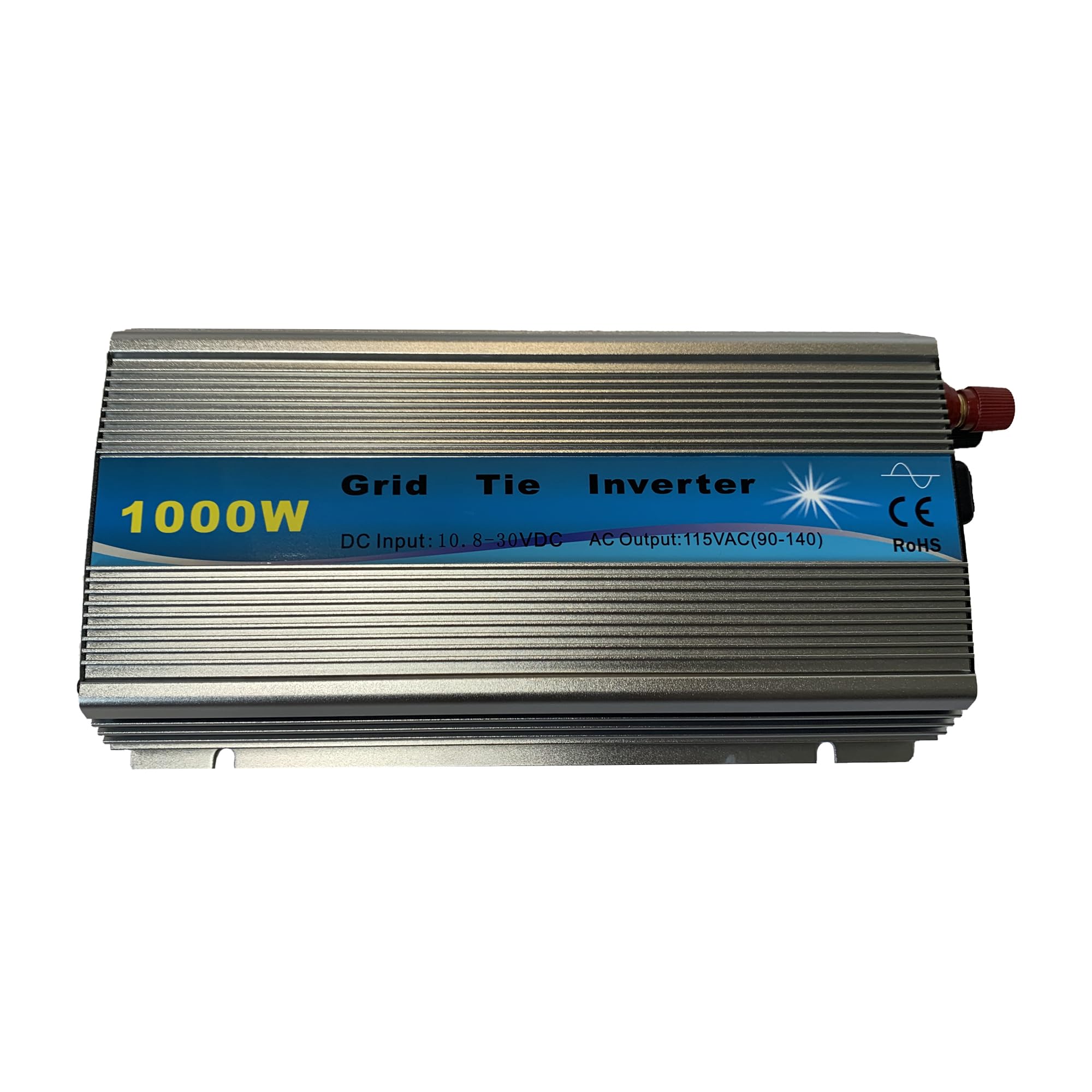 Photo 1 of *Item Is Dirty*
KRXNY 1000W Grid Tie Inverter 10.8-30V DC Input 110V AC Output Stackable MPPT Pure Sine Wave Solar Power for 18V Solar Panel