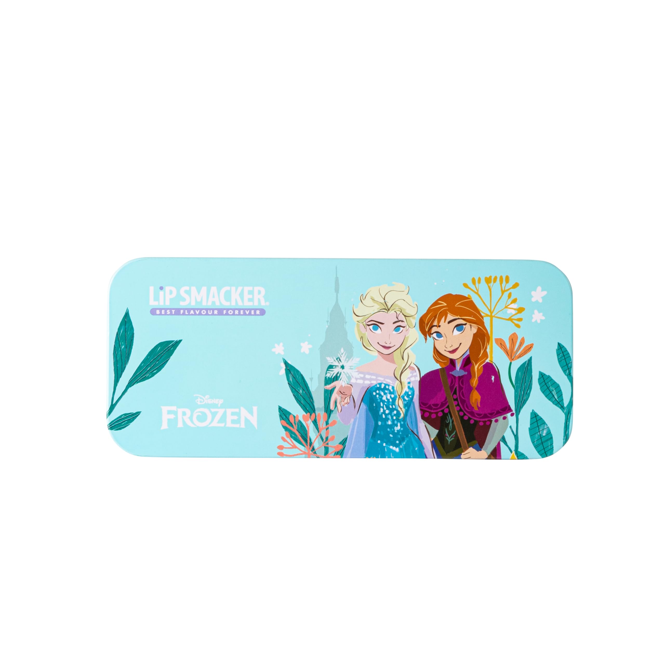 Lip Smacker Frozen Lip & Face Color Tin, Frozen Makeup Set for Kids with Glossy and Colorful LipGloss and EyeShadows, Included Beauty Accessories — image 1