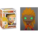 Funko Pop! Dragonball Z Super Saiyan 3 Goku Glow in The Dark GITD Exclusive Variant