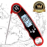 Instant Read Meat Thermometer-Waterproof Ultra Fast