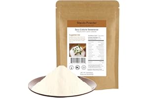 CCnature Stevia Powder Extract Natural Sweetener Zero Calorie Sugar Substitute 16oz