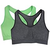 BollyQueena Women's Zip Front Closure Racerback