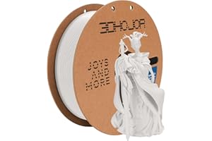 3DHOJOR 3D Printing Filament high-Speed PLA Filament 1.75mm 300mm/s 1kg Cardboard Spool Dimensional Accuracy +/- 0.03 mm Fit Most 3D FDM Printer-White