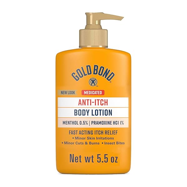 GOLD BOND MEDICATED ANTI-ITCH BODY LOTION, 5.5 OZ.,...
