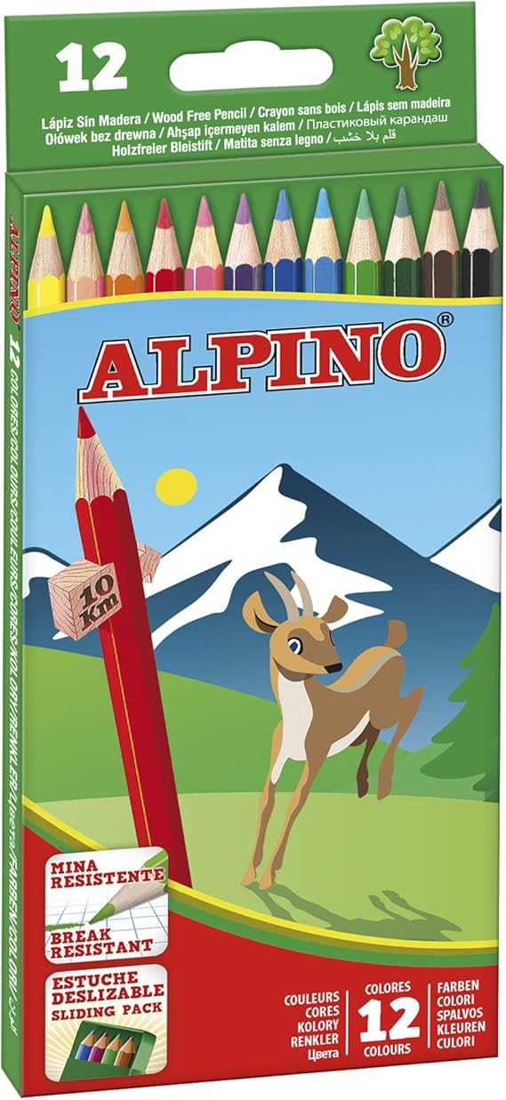 Alpino 654 - Lápices de colores: Amazon.es: Oficina y papelería
