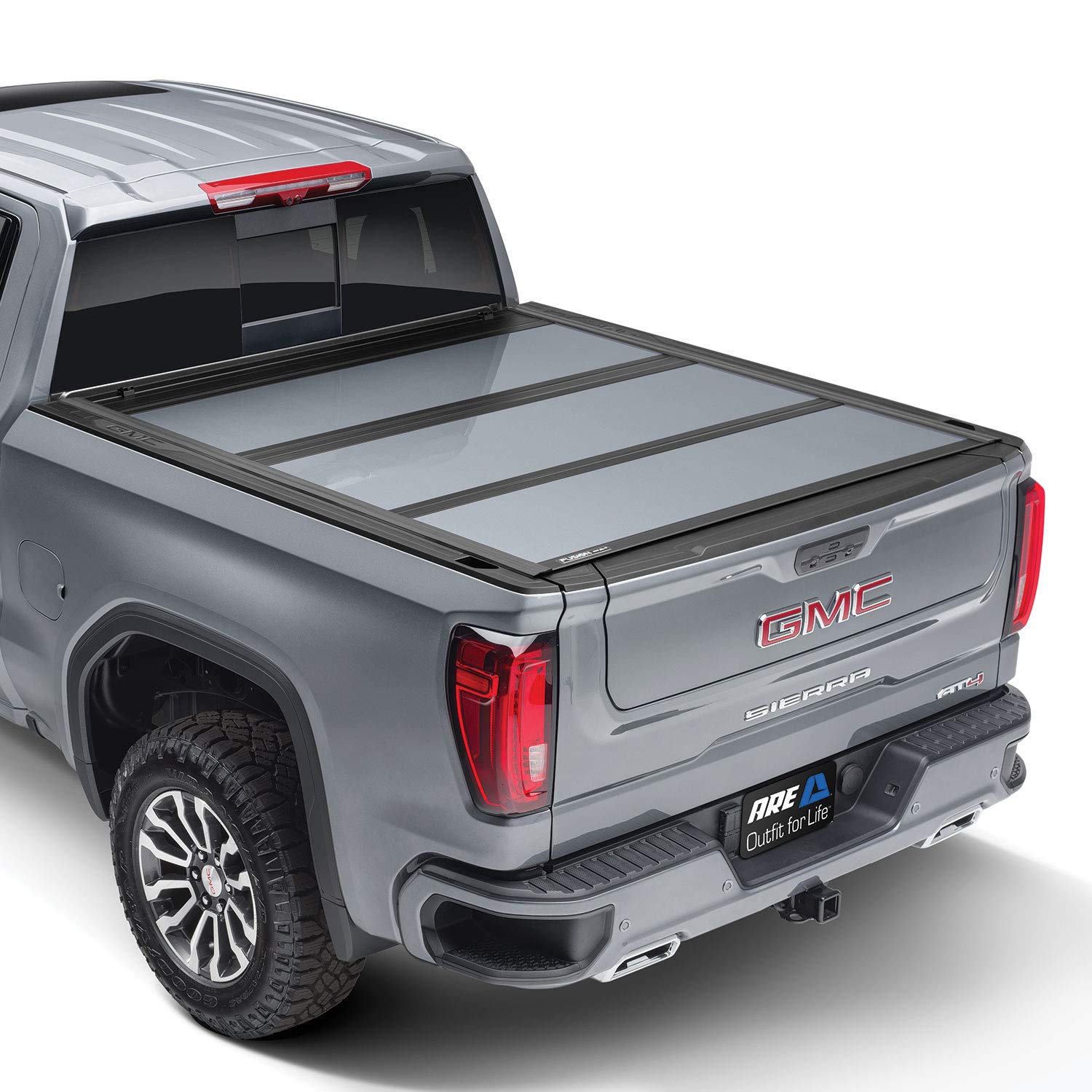 A.R.E. Fusion Painted Hard Fold Truck Bed Tonneau Cover AR12022LGPJ