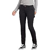 Dickies Womens Slim Straight Stretch Duck Carpenter Pant