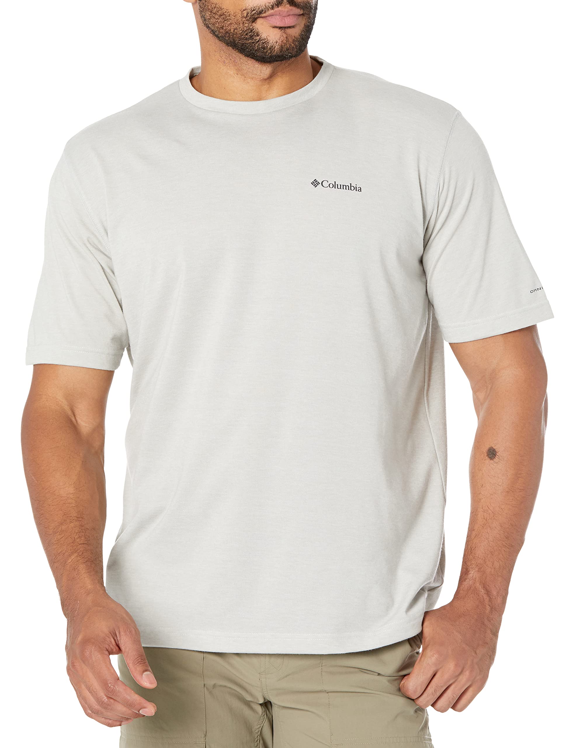 Columbia Men's Thistletown Park Crew, Cool Grey Heather, 3X