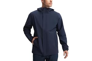 Libin Rain Jacket Men Waterproof Hiking Cycling Running Windbreaker Lightweight Travel Raincoat Gear with Hood