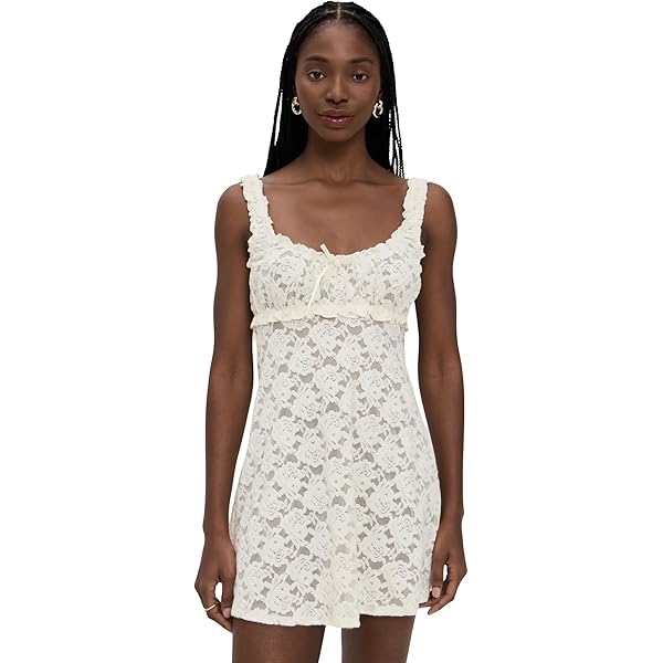 【8/6限定値下げ】flora veil camisole ホワイト Virginia - Ivory Bridal Chemise | NK IMODE