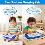 SGILE Large Magnetic Drawing Board for Toddlers 1 2 3 4 Years Blue Educational view 7