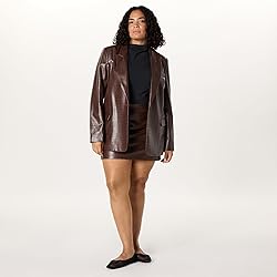 The Drop Women’s Caen Mini Skirt, Chocolate