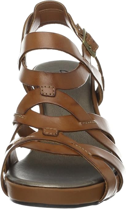 clarks women's star mello wedge sandal