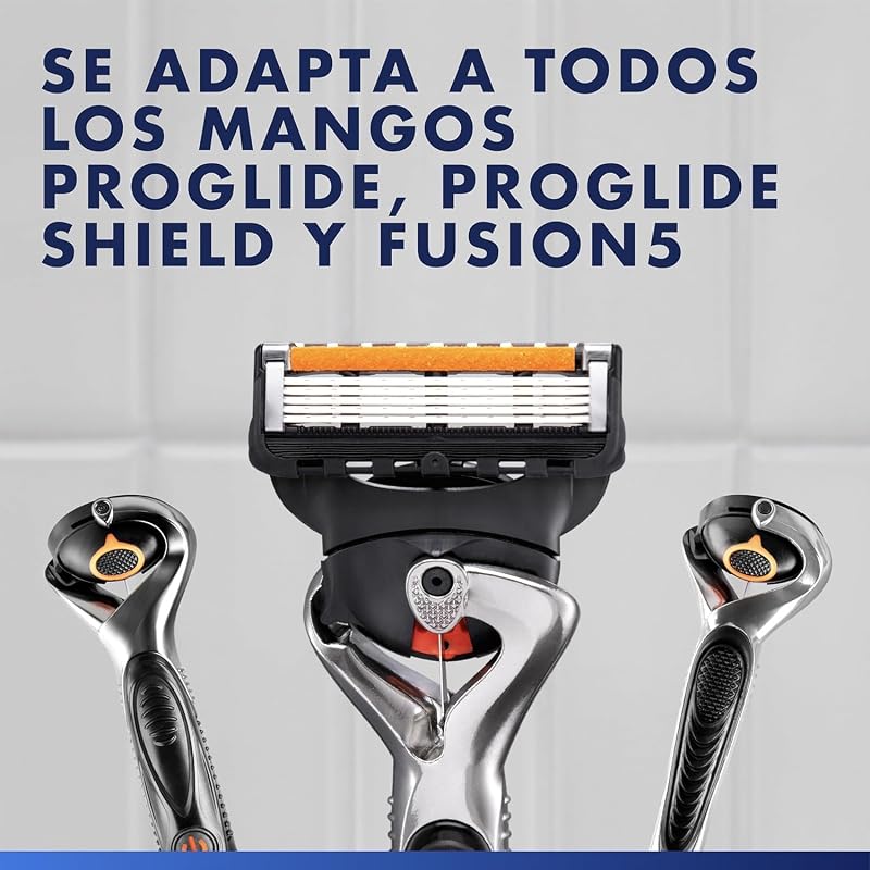 Navalha Proglide masculina com 10 lâminas de substituição