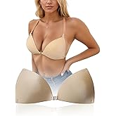 changlizi Sticky Bra Push Up for Women, Strapless Invisible Adhesive Bra with Strap for Backless Dress