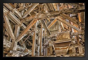Amazon Com Abandoned Mine Building Rafters And Equipment Photo