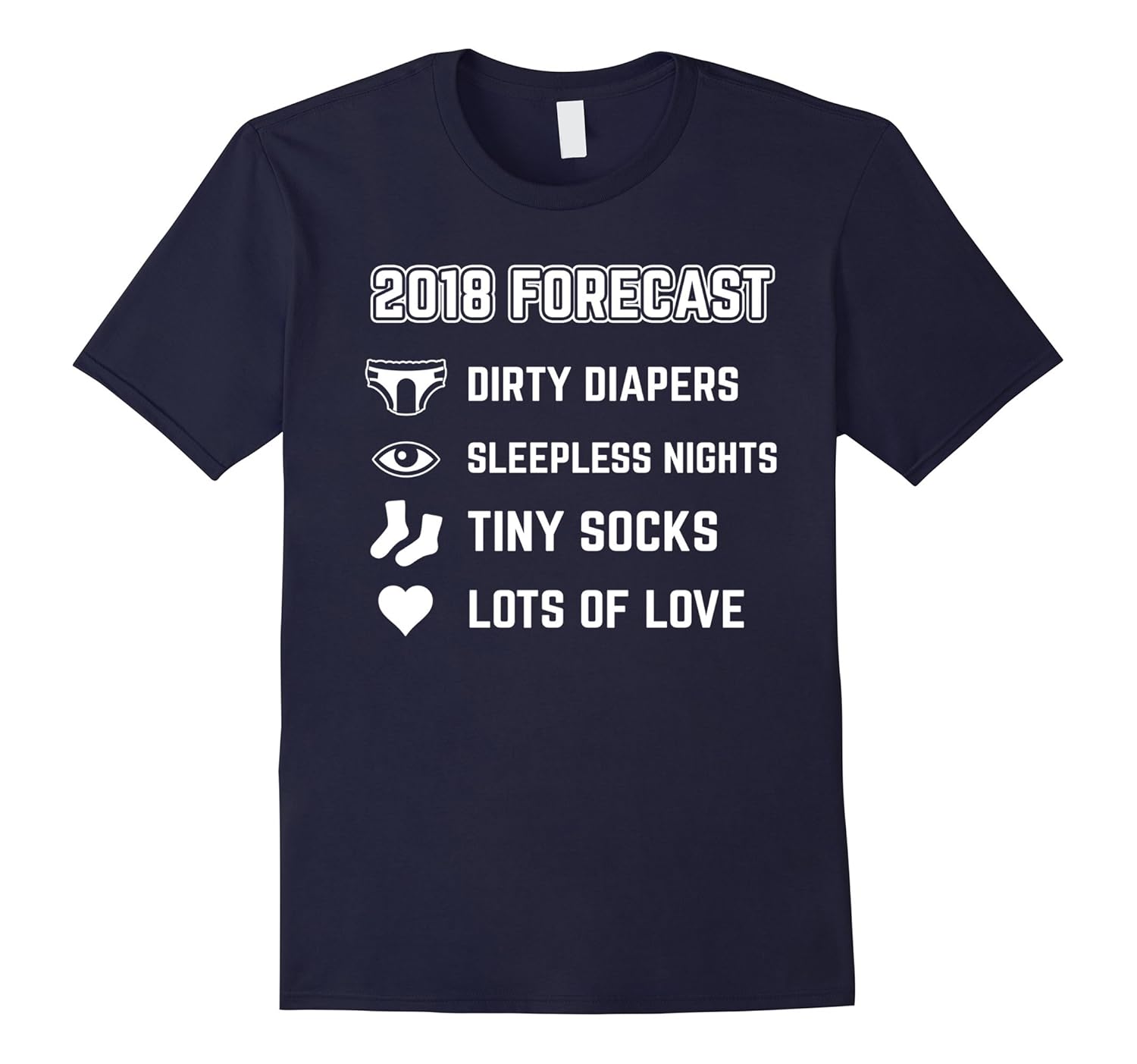 2018 dads to be Funny Gift T-shirt-Rose