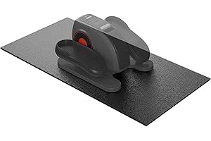 Gymcope Treadmill Mat, 7'x3'/6'x3'/6'x2.5'/5.6'x2'/4'x2', 6mm Thick Exercise Equipment Gym Mat for Hardwood Floor Carpet, Compatible with Peloton Bike, Indoor Spin Bike, Elliptical