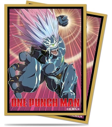 one punch man card sleeves 65 Ultra Pro GENOS Standard Size Deck Protector Pack MTG Ultra Pro One-Punch Man "Boros"