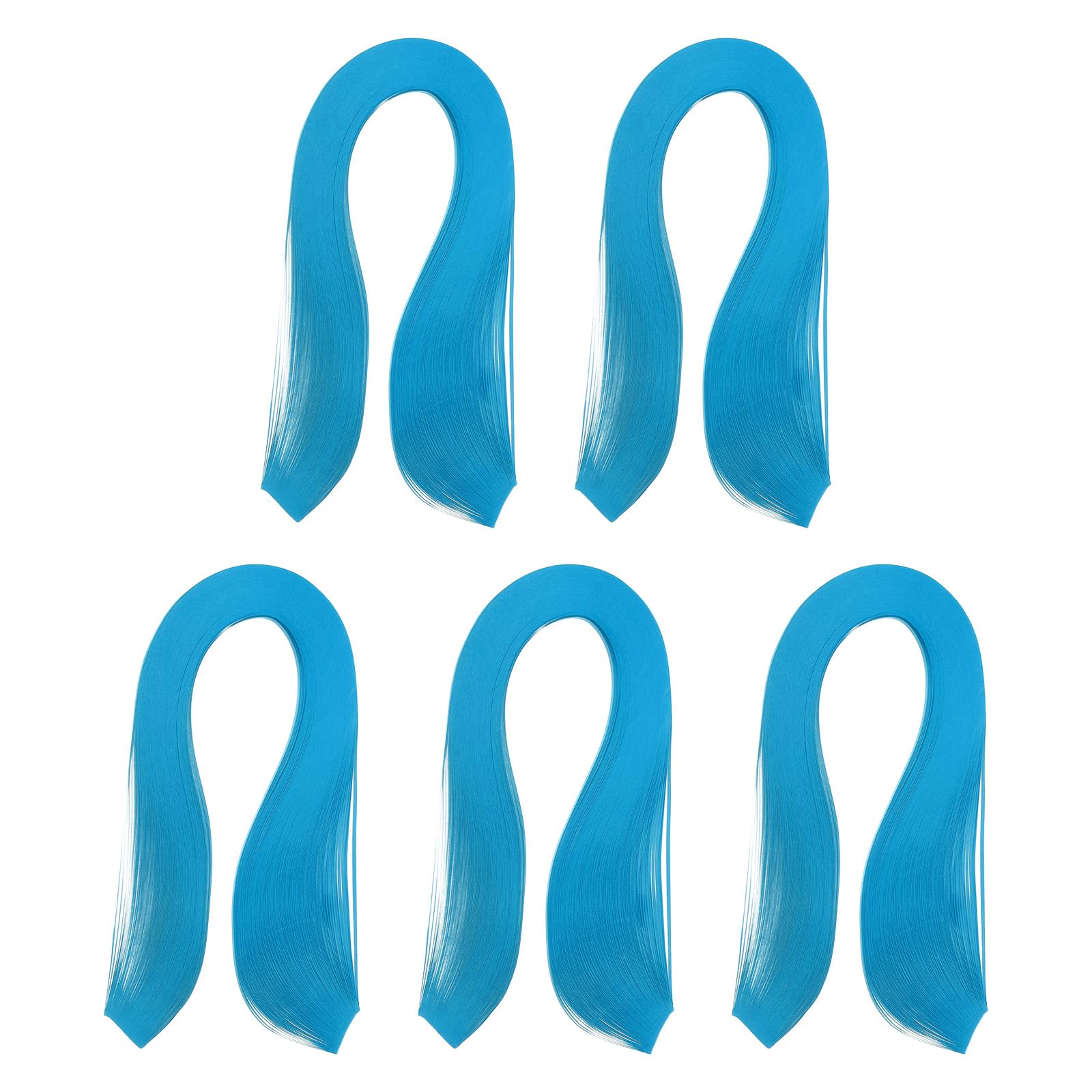 PATIKIL 600pcs Quilling Strips Paper 1/8"(3mm) 39cm Origami Paper Quilling Strip for Art DIY Hand Craft Christmas, Blue
