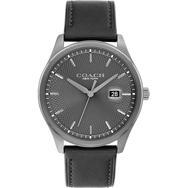 Coach Black Triple Wrap Leather Strap Watch with Silver Case NWB 14503152 AUTHENTIC Coach Women Silver Tone BLACK Leather  main image 2