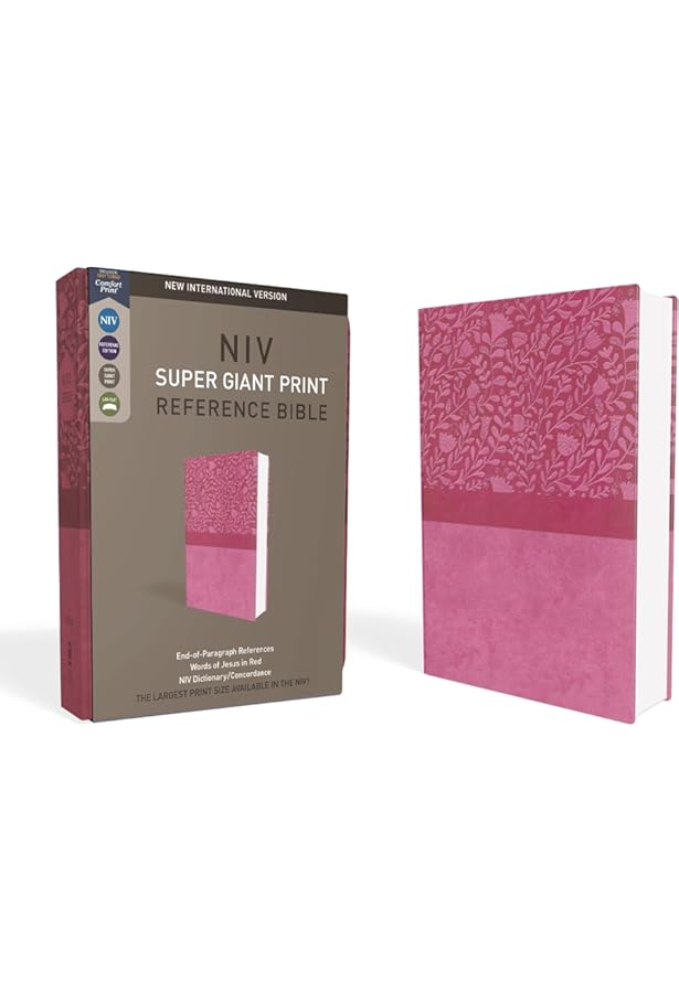 NIV, Super Giant Print Reference Bible (Font Size: 16.5-point