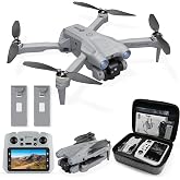 Contixo F21 Pro Drone with Dual Camera, 30 Min Flight Time With 2 Batteries, 4.3" Screen Remote, Obstacle Avoidance, Optical Flow Hover, 2.4GHz FPV, Altitude Hold, 3D Flip Drones For Adult Teenager