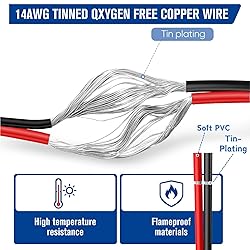 Anina T-Shape DC Cord Car Power Cable, 6.5ft CB