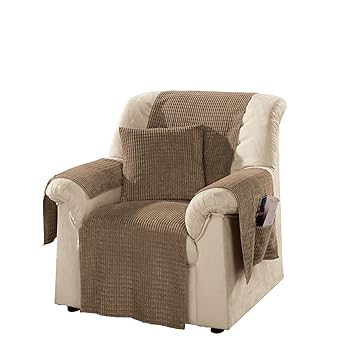 Erwin Müller Armlehnenschoner 2er-Pack braun Größe 38x55 cm