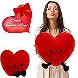 OYTlao Cute Red Heart Stuffed Plush, Red Heart