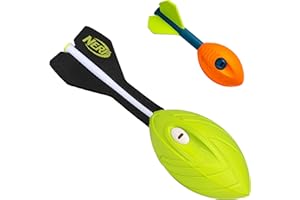 Franklin Sports NERF Vortex Foam Football Dual Power Pack - NERF Ultra Grip Vortex + Pocket Vortex Set - Perfect Kids Toy for