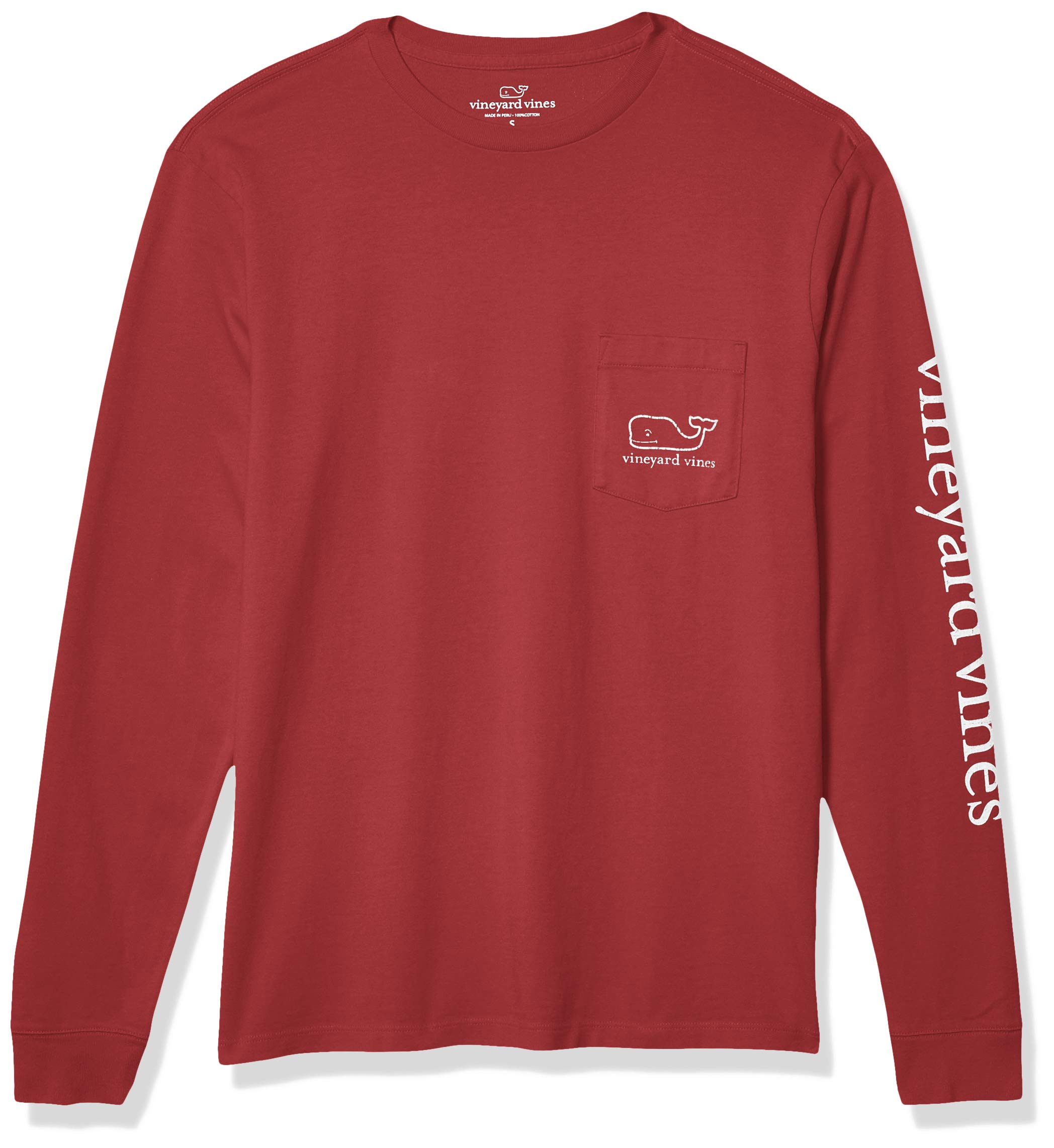 vineyard vines Men's Long-Sleeve Whale Pocket