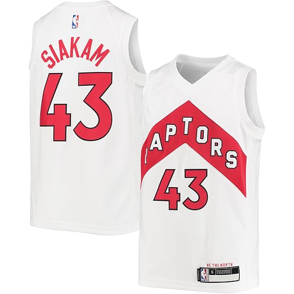 Amazon.com: Outerstuff Scottie Barnes Toronto Raptors White