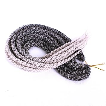Amazon Com 22inch Synthetic Goddess Braids Hair Extension 3d