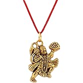 Rudra Empire Hanuman Bajrangbali with Parvat Pendant for Men Women