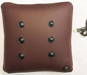 Rechargeable Vibrating Massage Cushion Amazon Co Uk Health