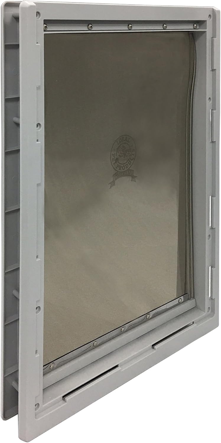Ideal Pet Products Designer Series Plastic Pet Door with Telescoping Frame, Small, 5" x 7" Flap Size : Pet Supplies