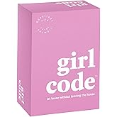 Girl Code Party Game with 275 Hilarious Q&A Cards Written by Women for Girls Night, Bachelorette Parties, Galentines - for Ages 17+, 2+ Players, 30-60 Minute Playtime, by Fitz