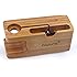 Apple Watch Stand, Hapurs iWatch Bamboo Wood Charging Dock Charge Station Stock Cradle Holder for Apple Watch Both 38mm and 42mm & iPhone 6 6 plus 5S 5