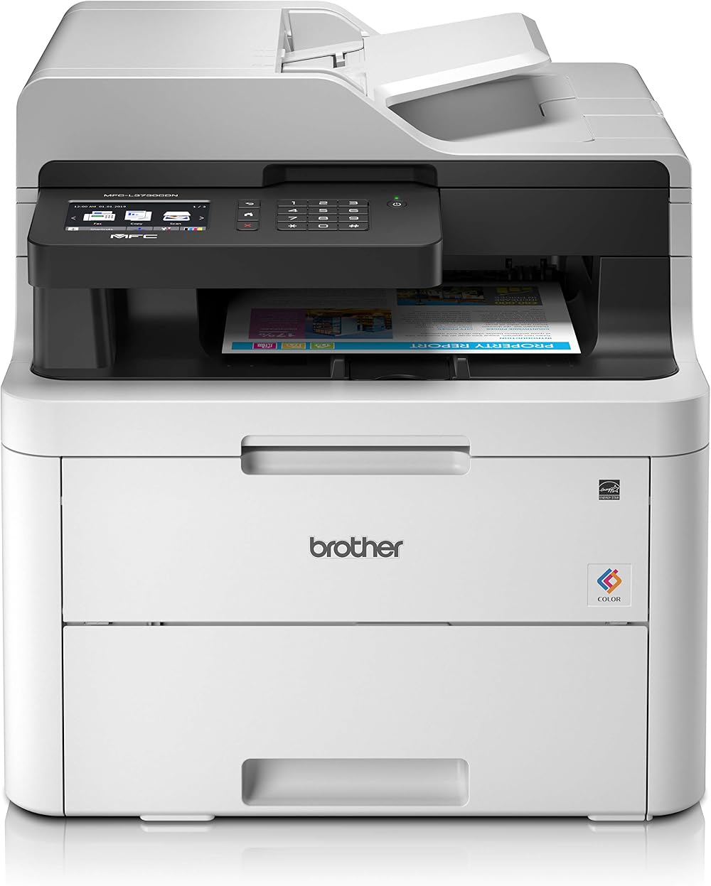 Brother MFC-L3730CDN Colour Laser All-in-One Printer Scanner Copier Fax A4