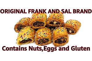 CANNOLI PLUS Italian Fig Cookie 1 Pound Traditional Handmade Cookies of Italy - Baked in Brooklyn - Cucidati