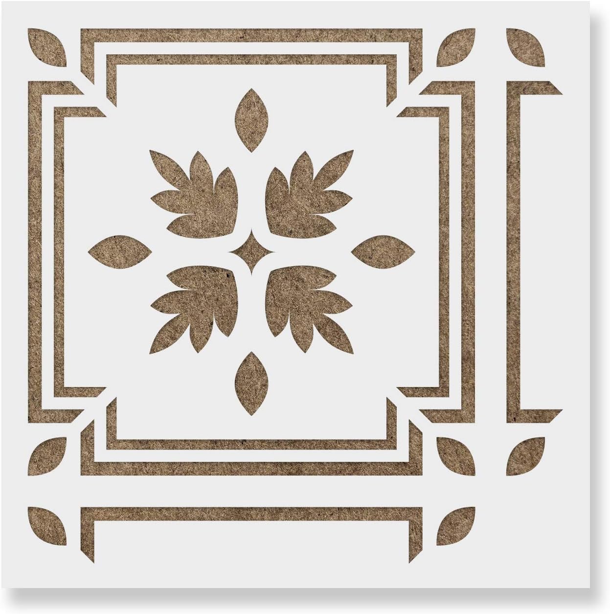 Lars Tile Stencil - Reusable Scandinavian Tile Stencils for Painting Custom Floors, Walls, Furniture and More!