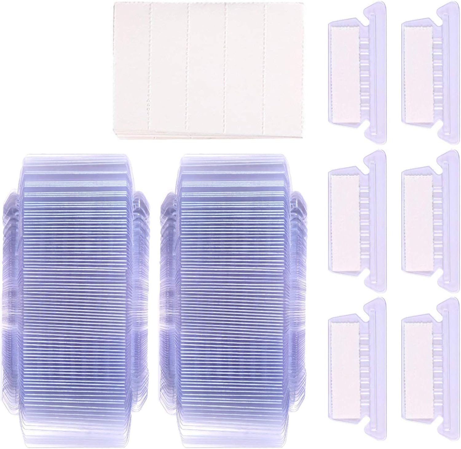 200 Sets Hanging Folder Tabs and Inserts for Organize and Distinguish