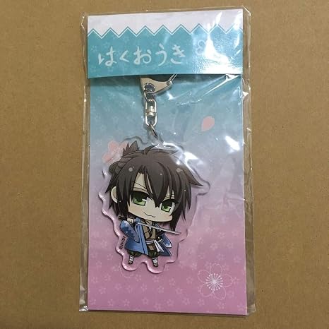 Amazon 薄桜鬼 沖田総司 アクリルキーホルダー オトメイト 夏の市 2015 アニメ 萌えグッズ 通販