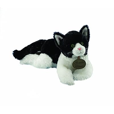 16-inch Russ Yomiko Black and White Cat Plush Toy Zambia Ubuy