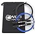 WOD Nation Speed Jump Rope - Blazing Fast Jumping Ropes - Endurance Workout for Boxing, MMA, Martial Arts or Just Staying Fit + FREE Skipping Training Included - Adjustable for Men, Women and Children