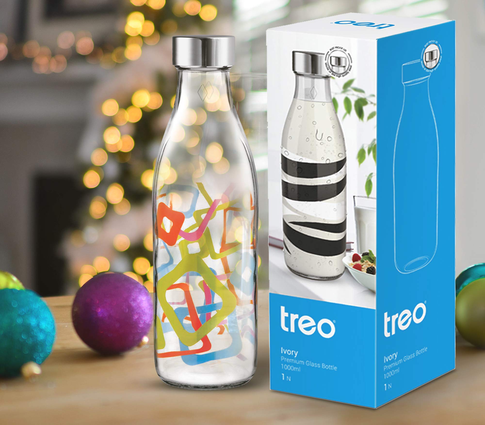 Treo By Milton Ivory Premium Glass Printed Bottle 1000 Ml 1 Pc Multicolour Squares Buy Online In Moldova At Moldova Desertcart Com Productid Treo By Milton Ivory Premium Glass Printed Bottle 1000 Ml 1 Pc Multicolour Squares Buy Online In Moldova At Moldova Desertcart Com Productid